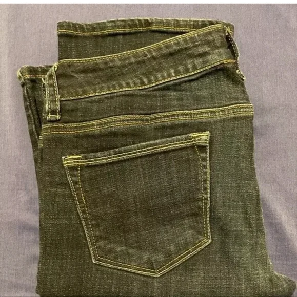 American Eagle Stretch Skinny Kick Size 8 Short Jeans  Dark Wash EUC - Picture 9 of 11